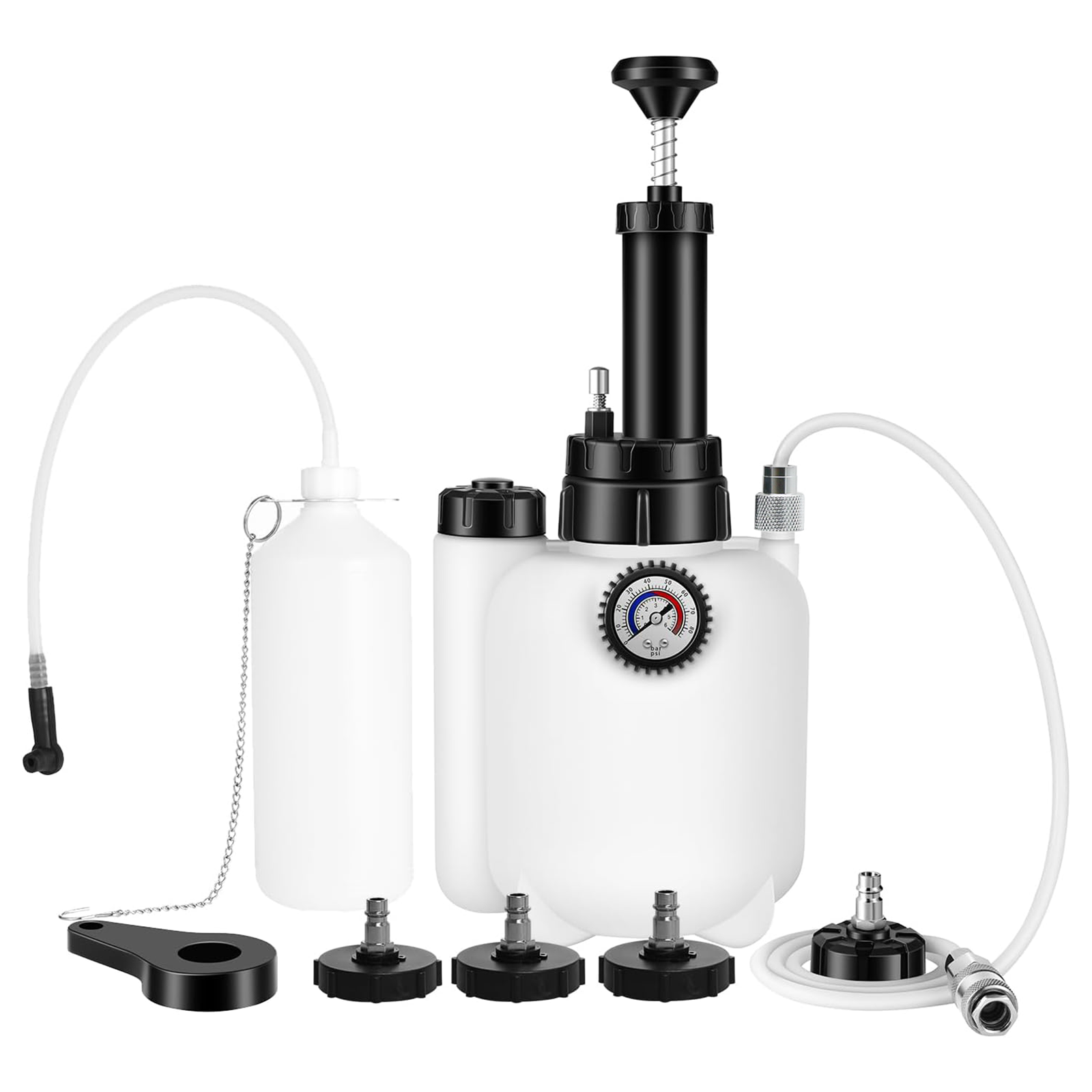 Brake Bleeder Kit - Kit Spurgo Freni Sottovuoto 3L, Pompa