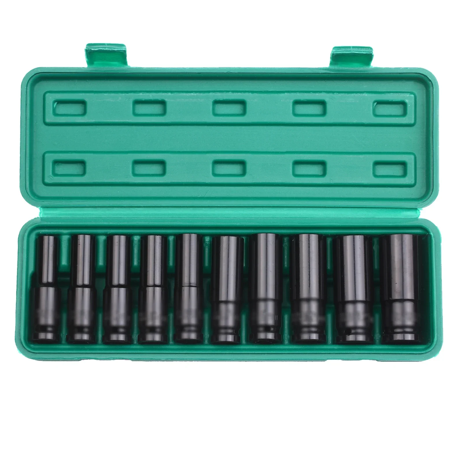 Pneumatic Impact Wrench - Set di 10 Chiavi a Bussola