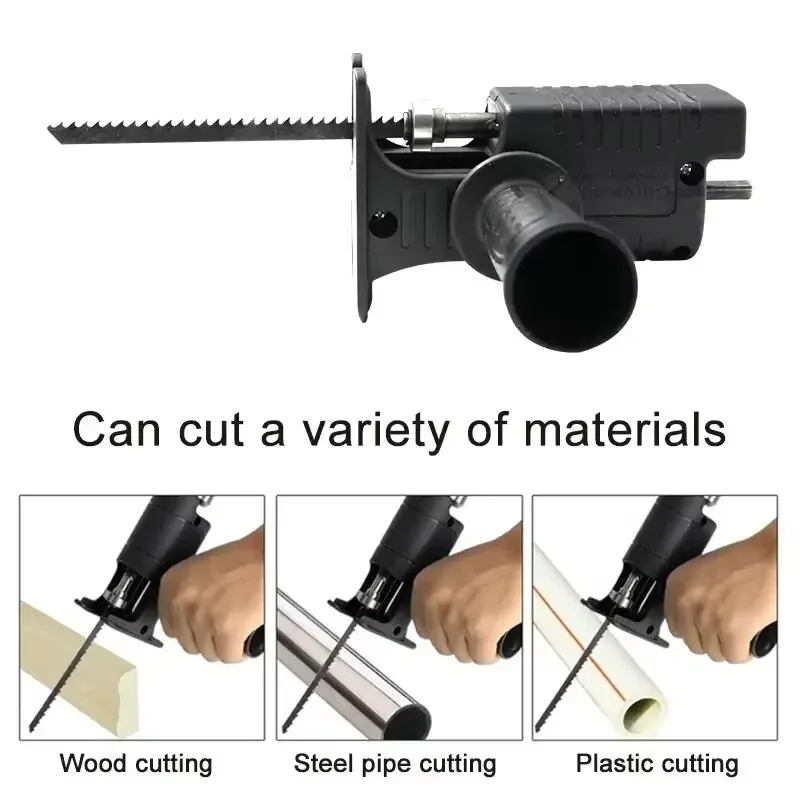 Metal Saw Reciprocating - Adattatore per sega alternativa Trapano elettrico