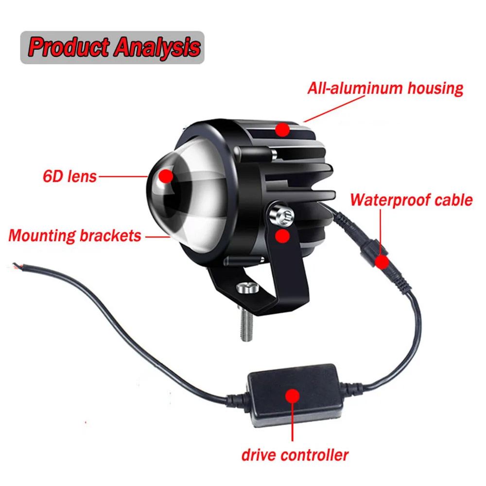 Lampada a LED per moto Proiett - Headlight Aiming Tool recensione e prezzo