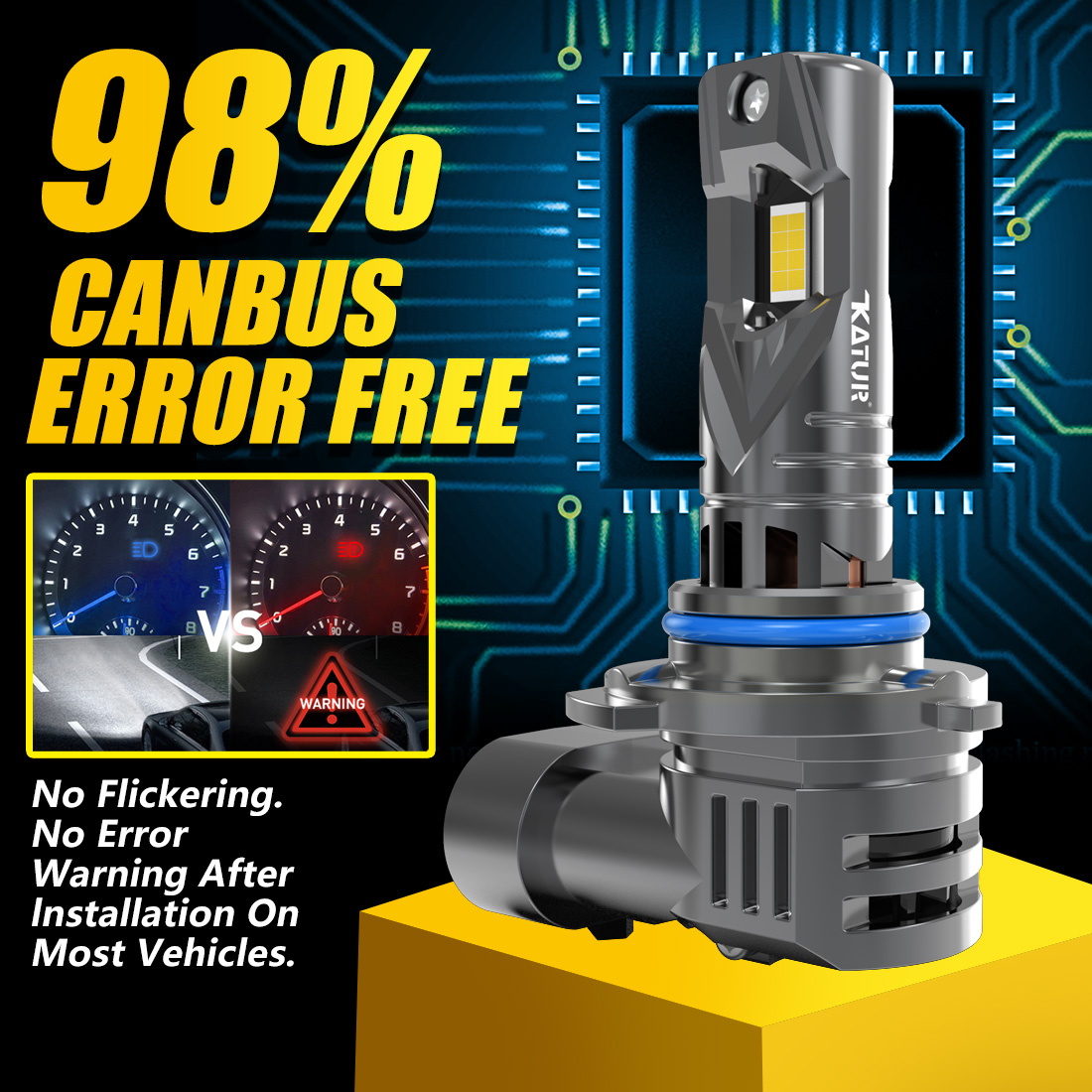 2x9012 HIR2 LED lampadina per  - Headlight Aiming Tool recensione e prezzo