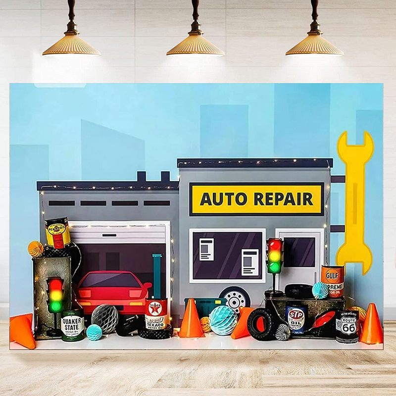 Sfondo fotografico per officin - Auto Repair Shop Background recensione e prezzo