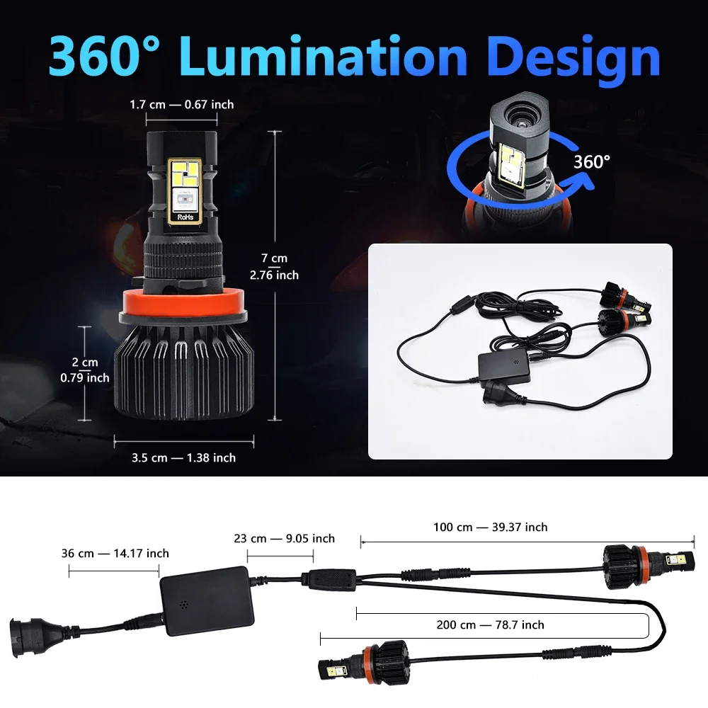 Fendinebbia LED Bayerley RGB 5 - Headlight Aiming Tool recensione e prezzo