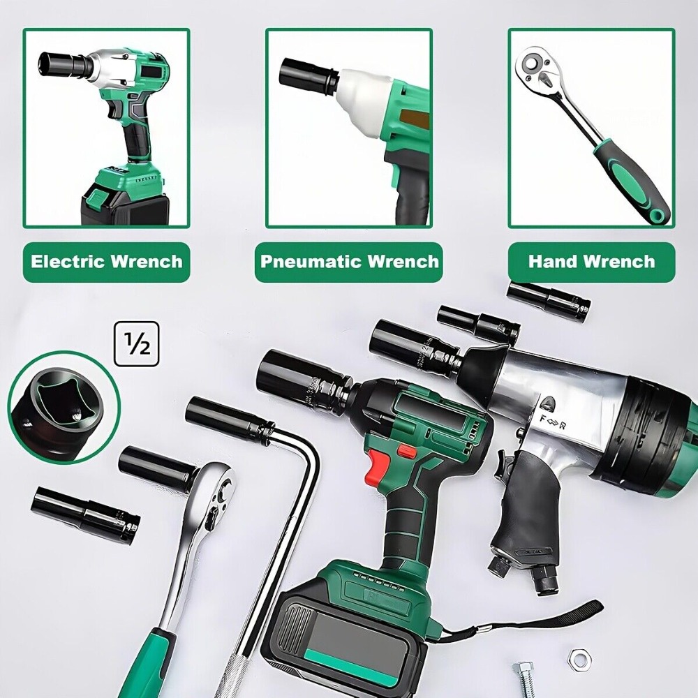 1/2 pollici Drive 6-Point Impa - Pneumatic Impact Wrench recensione e prezzo
