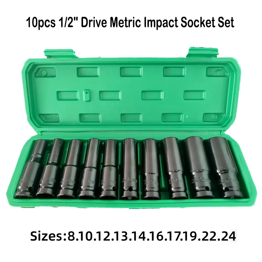 Set di 10 Chiavi a Bussola Met - Pneumatic Impact Wrench recensione e prezzo