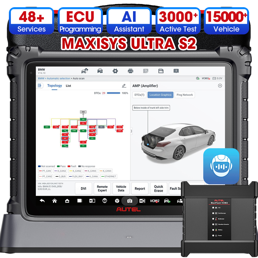 Autel Ultra S2 AI Assistant: S - Car Diagnostic Tool recensione e prezzo