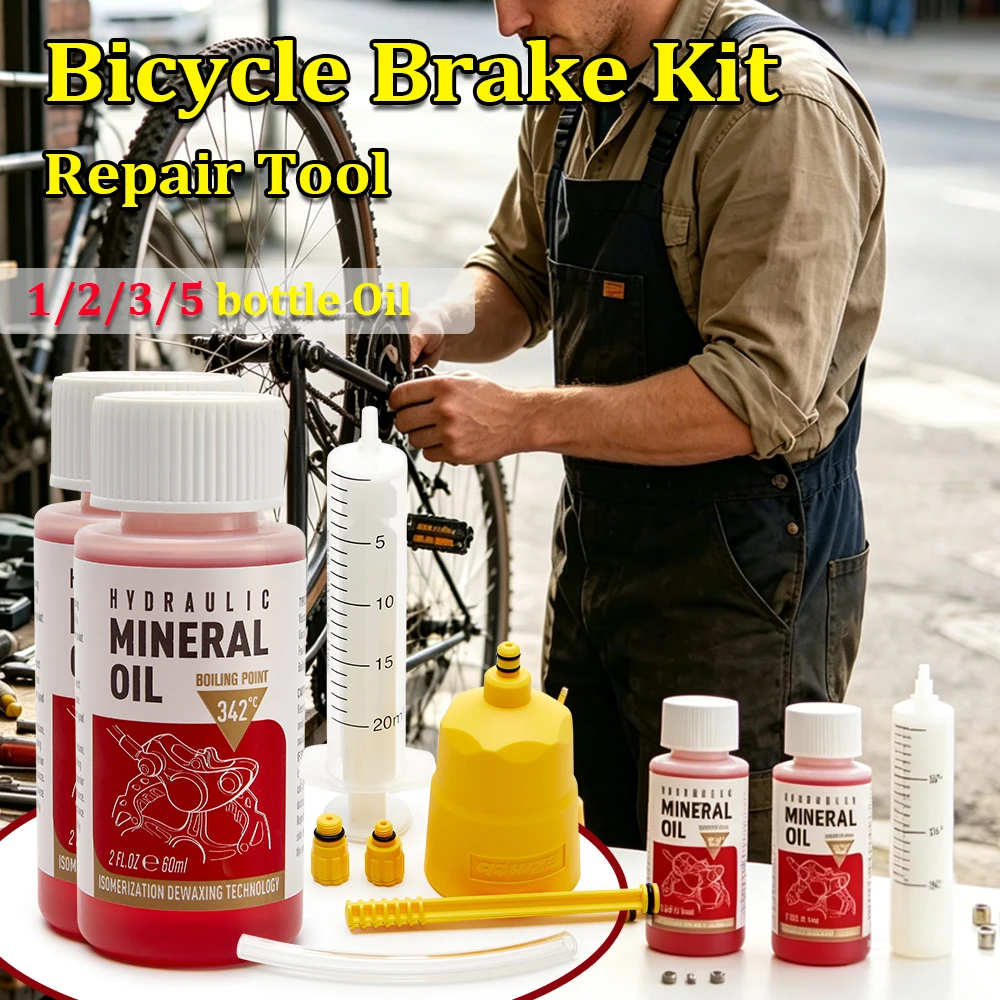 Olio minerale per freni bici 6 - Brake Bleeder Kit recensione e prezzo